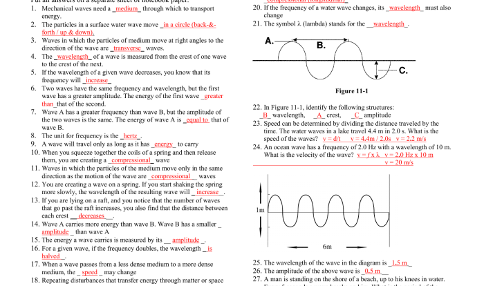 Section 17.4 sound and hearing answer key