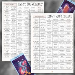 Celestial tarot cards meanings list 5 below