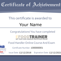 Food certification manager mn cfm certificate minnesota