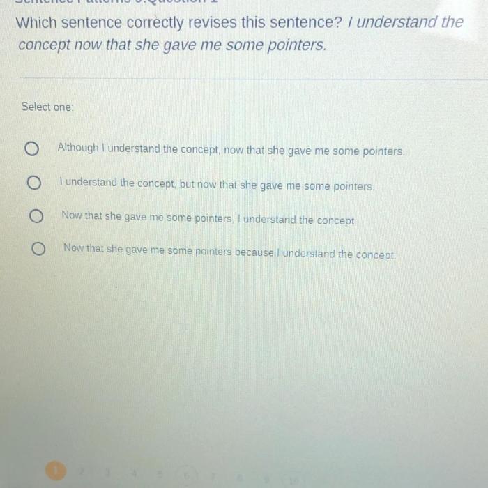 Which sentence correctly revises the underlined section in the passage