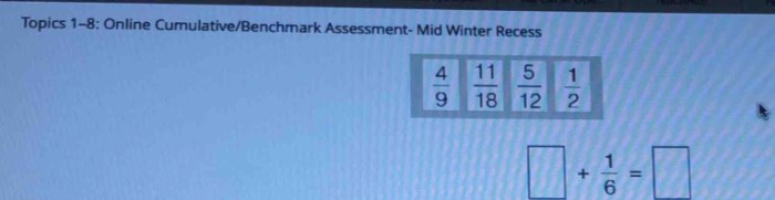 Cumulative benchmark topics quizizz exceed doublecheck