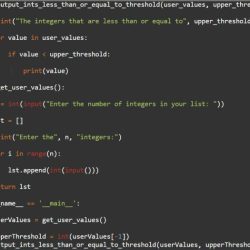 Write a loop that reads positive integers from standard input