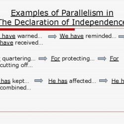 Rhetorical devices declaration independence